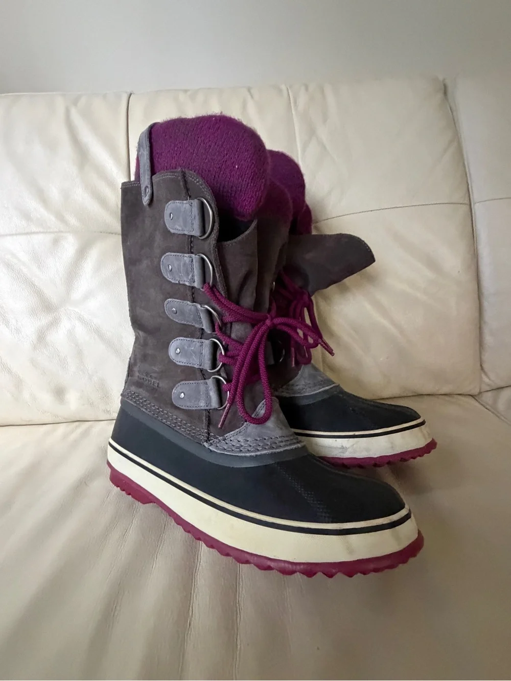 Sorel Joan of Arctic Waterproof Knit Winter Snow Boots Womens Size 10 NWOT
